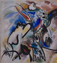 Composition, 1920. Creator: Kandinsky, Wassily Vasilyevich (1866-1944)
