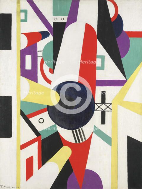 Composition, 1920. Creator: Thorvald Hellesen.