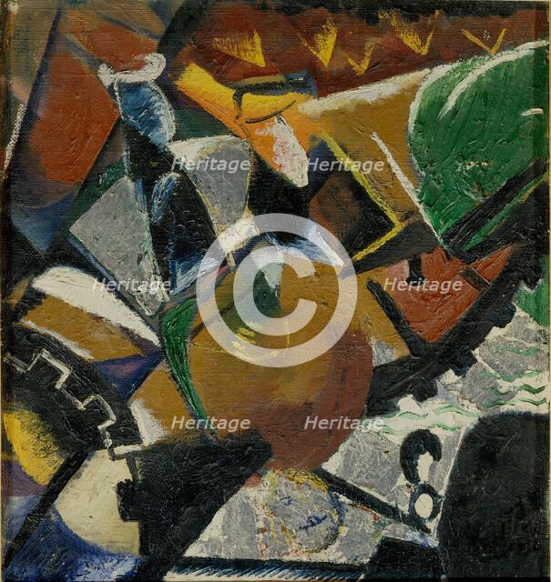 Composition, 1921. Artist: Palmov, Viktor Nikandrovich (1888-1929)