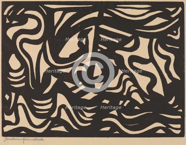 Composition, 1921. Creator: Jacoba van Heemskerck van Beest.