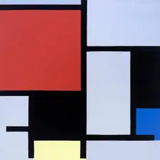 Composition, 1921. Creator: Piet Mondrian