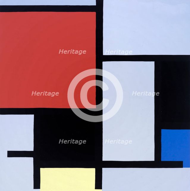 Composition, 1921. Creator: Piet Mondrian.