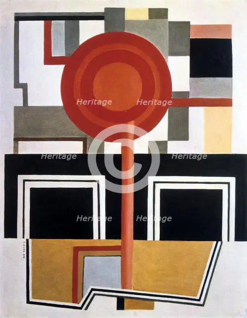 'Composition', 1924. Creator: Fernand Leger.