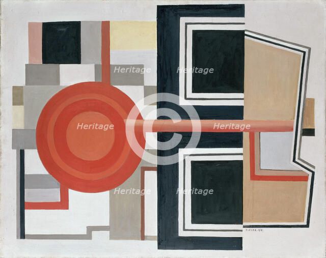 'Composition', 1924. Creator: Fernand Leger.