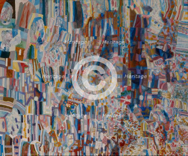 Composition, 1928-1929. Artist: Filonov, Pavel Nikolayevich (1883-1941)