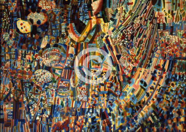 Composition, 1930. Artist: Filonov, Pavel Nikolayevich (1883-1941)