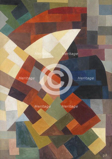 Composition, 1930. Creator: Freundlich, Otto (1878-1943).