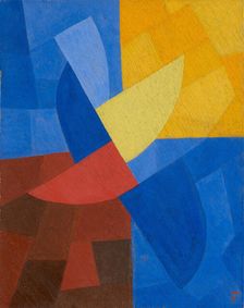 Composition, 1932. Creator: Freundlich, Otto (1878-1943)