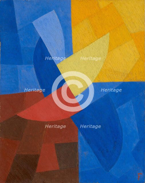 Composition, 1932. Creator: Freundlich, Otto (1878-1943).