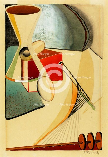 Composition, ca. 1935-1943. Creator: Andree Rexroth.
