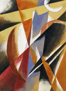 Composition. Artist: Popova, Lyubov Sergeyevna (1889-1924)