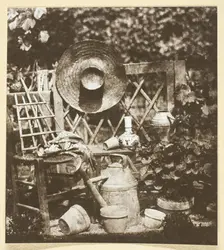 Composition au chapeau, c. 1842, printed 1965. Creator: Hippolyte Bayard