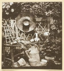 Composition au chapeau, c. 1842, printed 1965. Creator: Hippolyte Bayard