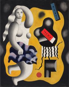 Composition avec figure, 1930. Creator: Fernand Leger