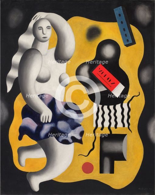 Composition avec figure, 1930. Creator: Fernand Leger.