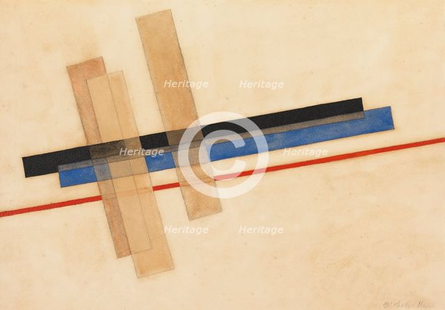 Composition, Early 1920s. Creator: Moholy-Nagy, Laszlo (1895-1946).
