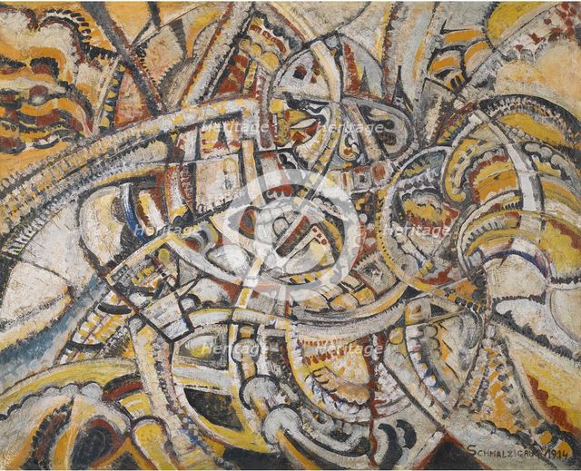 Composition Futuriste, 1914.