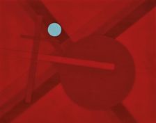 Composition G4, 1926. Creator: Moholy-Nagy, Laszlo (1895-1946)