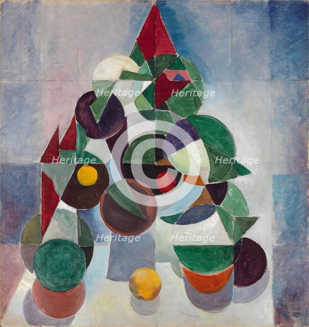 Composition I (Still life), 1916. Creator: Doesburg, Theo van (1883-1931).