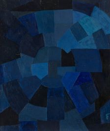 Composition in Blue, 1931. Creator: Freundlich, Otto (1878-1943)