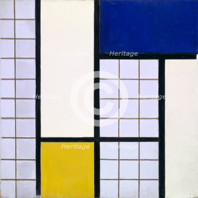 Composition in Half-Tones, 1928. Creator: Theo Van Doesburg.