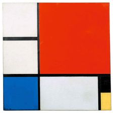 Composition II, 1929. Creator: Mondrian; Piet (1872-1944)