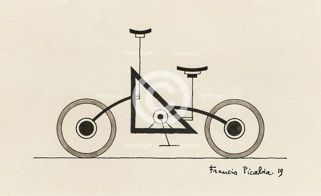 Composition mécanique, 1919. Creator: Francis Picabia.