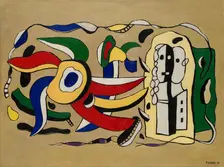 Composition murale, 1937. Creator: Fernand Leger