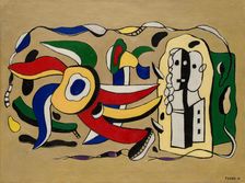 Composition murale, 1937. Creator: Fernand Leger