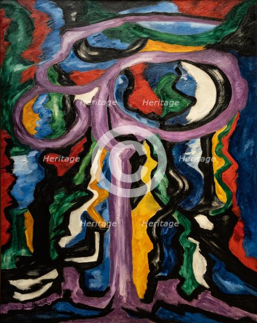 Composition No. 107, 1920. Creator: Heemskerck, Jacoba van (1876-1923).