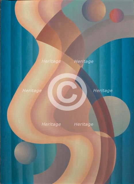Composition no. 61, 1939. Creator: Stuart Walker.