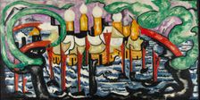 Composition no. 62, 1917. Creator: Heemskerck, Jacoba van (1876-1923)