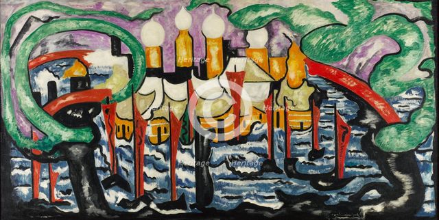Composition no. 62, 1917. Creator: Heemskerck, Jacoba van (1876-1923).