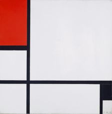 Composition no. I, 1929. Creator: Piet Mondrian