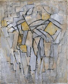 Composition No. XIII / Composition 2, 1913. Artist: Mondrian, Piet (1872-1944)