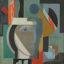 Composition with a Head, c1925. Creator: Ragnhild Kaarbo