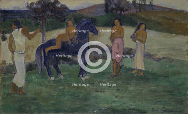 Composition with Figures and a Horse, 1902.