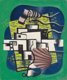 Composition with shell (Composition avec coquille), 1929. Creator: Léger, Fernand (1881-1955)