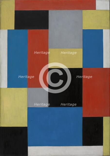 Composition XX, 1920. Creator: Theo Van Doesburg.