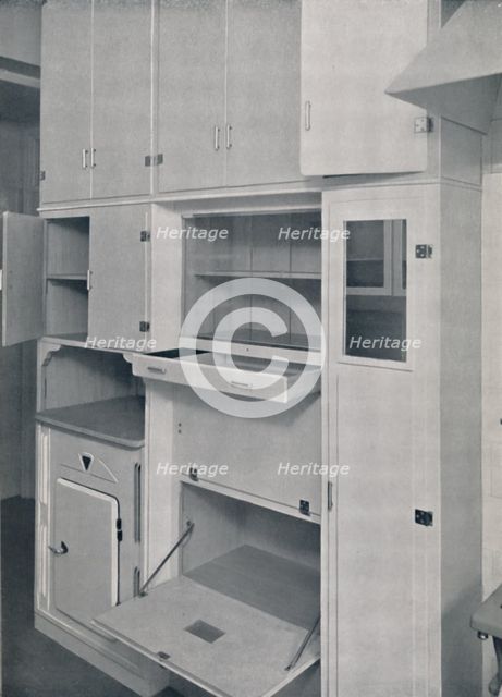 'Compactom Household Cupboard Units', 1936. Artist: Unknown.
