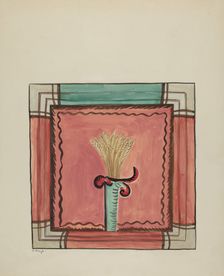 Companion Panel from Main Reredos, Church of Sanctuario, Chimayo, 1935/1942. Creator: E. Boyd