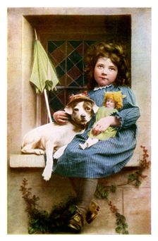 Companions 1901.Artist: Arthur Cox Illustrating Co