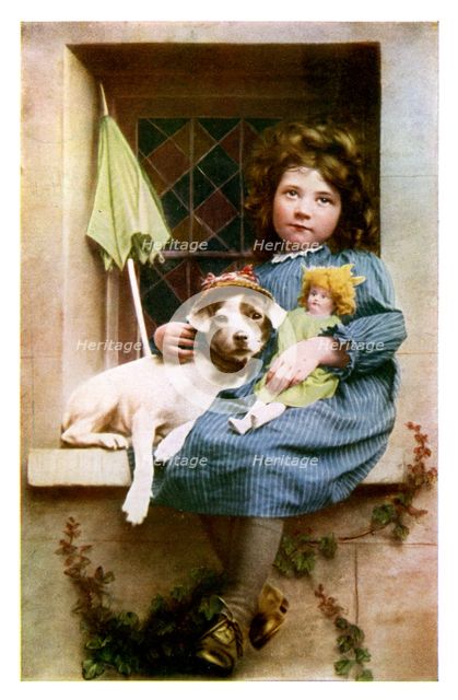 'Companions', 1901.Artist: Arthur Cox Illustrating Co