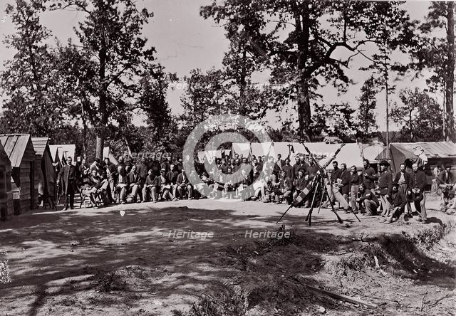 Company C, 9th Indiana Infantry (Sherman's Veterans), 1861-65. Creator: Unknown.