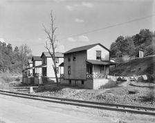 Company houses, Scott's Run mining camps near Morgantown, West Virginia, 1935. Creator: Walker Evans