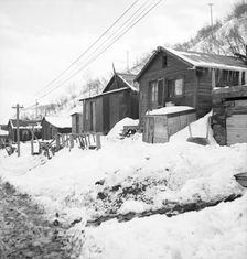 Company housing, Consumers, near Price, Utah, 1936. Creator: Dorothea Lange