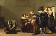Company Making Music. Creator: Pieter Codde