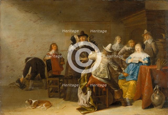 Company of Music-Makers, c1645-1650. Creator: Anthonie Palamedesz.