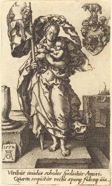 Compassion, 1552. Creator: Heinrich Aldegrever