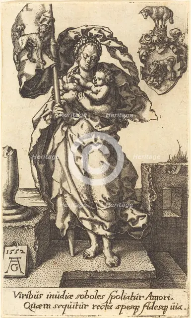 Compassion, 1552. Creator: Heinrich Aldegrever.